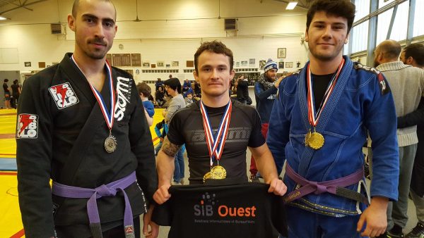 Yvan Chalonny victorieux à l’Open de Bretagne et de Loire Atlantique en Jiu Jitsu Brésilien