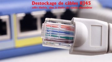 article-Câbles RJ45 à -50%*, disponibles en plusieurs couleurs et catégories