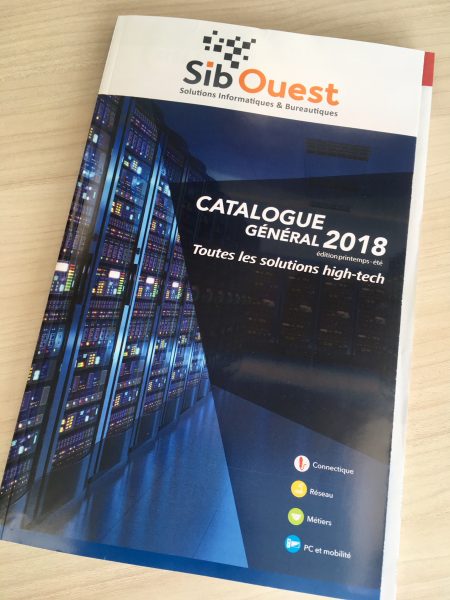 Le catalogue 2018 de SIB Ouest est disponible