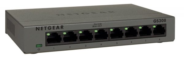 Switch Netgear GS308-100PES 8 Ports Gigabit 10/100/1000