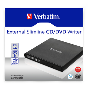 Graveur CD/DVD externe ultramince de Verbatim