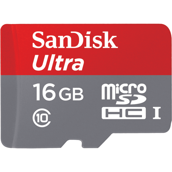 SANDISK CARTE SANDISK ULTRA microSD UHS-I POUR SMARTPHONES 16GB